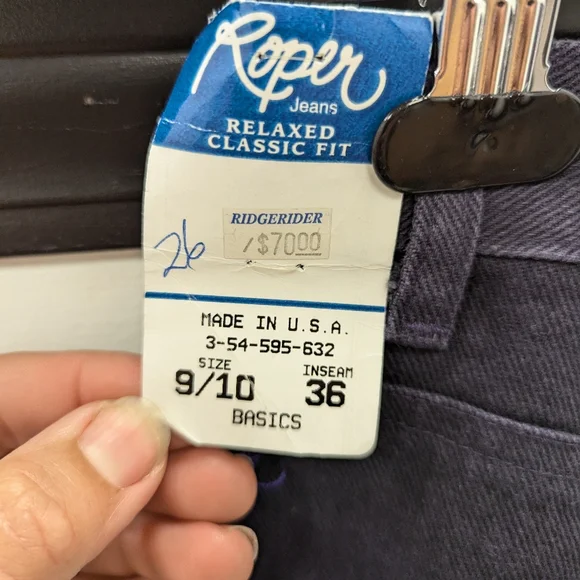 Vintage Roper brand high rise jeans - Picture 4 of 5
